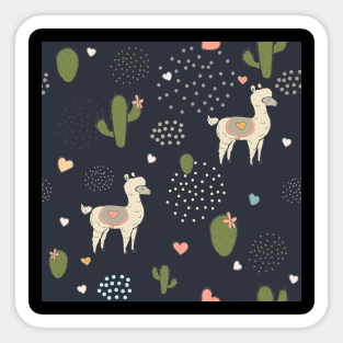 Alpacas rock Sticker